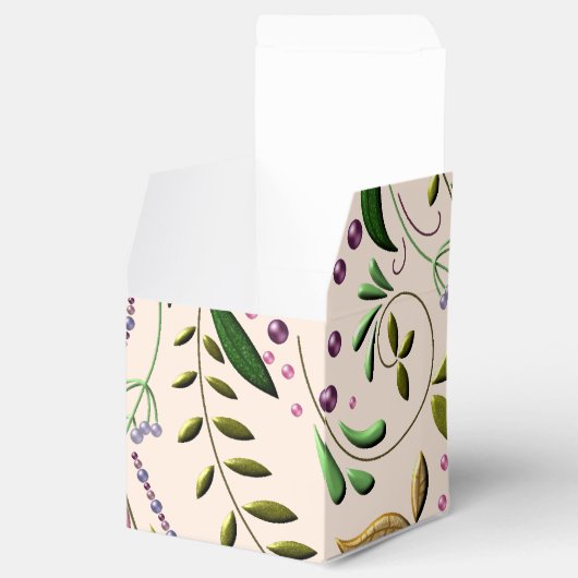 Gefallen/Geschenkboxen - Toskanischer Geschmack Geschenkschachtel (Geöffnet)