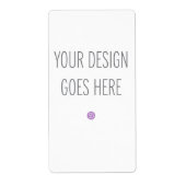 Gefallen/Geschenketikett-Aufkleber (Vorne)