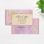 Gefallen Geschenkkarten - Fleur di Lys Damask 2 - (Schreibtisch)
