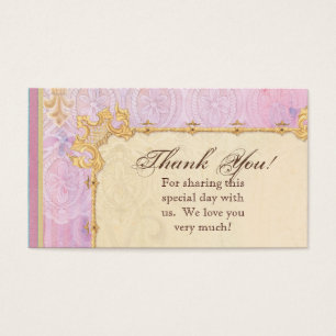 Gefallen Geschenkkarten - Fleur di Lys Damask 2 - 