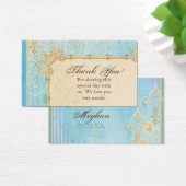 Gefallen Geschenkkarten - Fleur di Lys Damask 2 - (Schreibtisch)