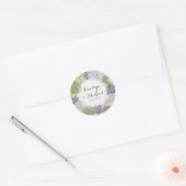 Gefallen Geschenktaschen Aufkleber Sukkulent Holz  (Umschlag)