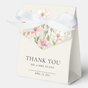 Gefallen Kaxen Wildblume Hochzeit. Geschenkschachtel