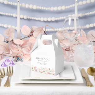 Gefallen Kaxen Wildblume Hochzeit. Geschenkschachtel