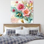 Gefallen Leinwanddruck (Insitu (Schlafzimmer))