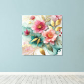 Gefallen Leinwanddruck (Insitu (Holzboden))