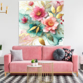 Gefallen Leinwanddruck (Insitu (Wohnzimmer))