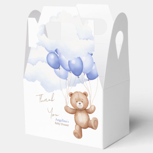 Gefallen sind die Boxen für die Babydusche. Geschenkschachtel (Geöffnet)