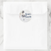 Gefallen Stickers - Brides Lieblings-Niedliches Pa (Tasche)