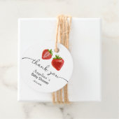 Gefallen Tags Danke Baby Dusche. Geschenkanhänger (Beispiel)