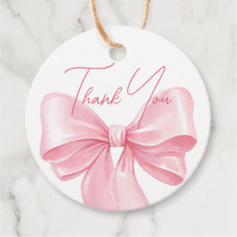 Gefallen Tags danken Ihnen Baby Dusche. Geschenkanhänger