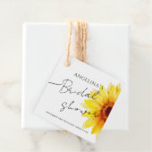 Gefallen Tags für ein Brautparty. Geschenkanhänger (Beispiel)