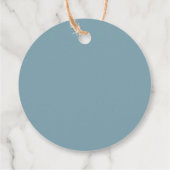 Gefallen Tags für eine Brautdusche. Geschenkanhänger (Rückseite)