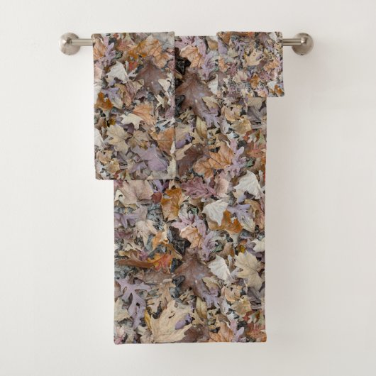 Gefallene Blätter Badhandtuch Set (Insitu)