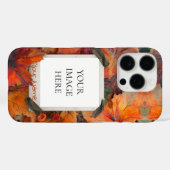Gefallene Blätter Case-Mate iPhone Hülle (Rückseite (Horizontal))