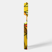 Gefallene Blätter iPhone Hülle (Rechte Seite)