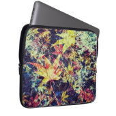 Gefallene Blätter Laptopschutzhülle (Vorne Rechts)