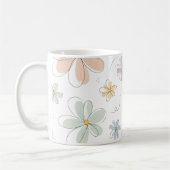 gefallene Blumen Tasse (Links)
