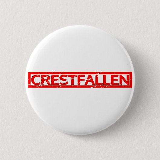 gefallene Briefmarke Button (Vorderseite)