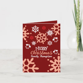 Gefallene Einladung frohe Weihnachten