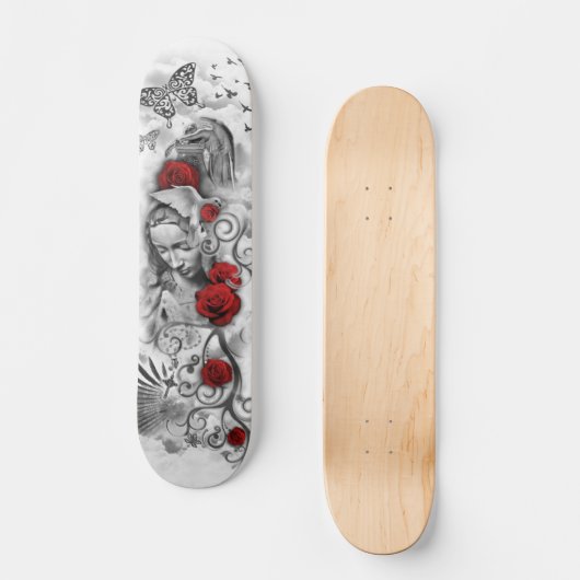 Gefallene Engels-Fantasie-Plattform Skateboard (Vorderseite)
