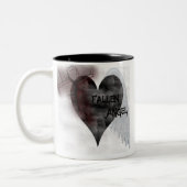 GEFALLENE ENGELS-KAFFEE-TASSE ZWEIFARBIGE TASSE (Links)