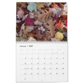 Gefallene Folien - Eigener Herbst Kalender (Jan 2027)