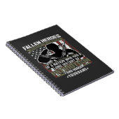 Gefallene Helden repräsentieren den Charakter eine Notizblock (Rechte Seite)