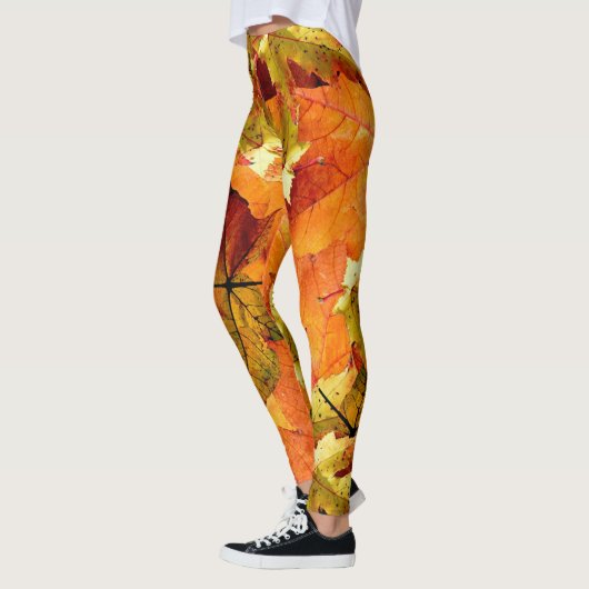 Gefallene Herbstleaves Leggings (Links)