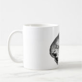Gefallene Jungtiere im Herbst Schatten Kaffeetasse (Links)