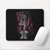 GEFALLENE SOLDAT-MAUSUNTERLAGE MOUSEPAD (Mit Mouse)