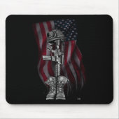 GEFALLENE SOLDAT-MAUSUNTERLAGE MOUSEPAD (Vorne)