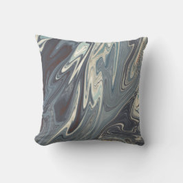 Gefallene Waves Art | Modernste abstrakte Malerei Kissen