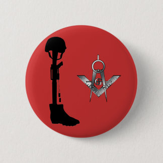 Gefallener Bruder-Maurer Button