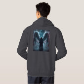 Gefallener Engel Hoodie (Schwarz voll)
