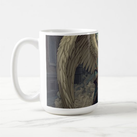 Gefallener Engel Kaffeetasse (Links)