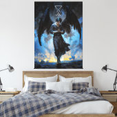 Gefallener Engel Leinwanddruck (Insitu (Schlafzimmer))