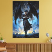 Gefallener Engel Leinwanddruck (Insitu (Wohnzimmer))