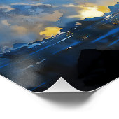 Gefallener Engel Poster (Ecke)