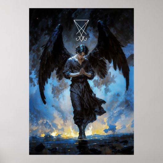Gefallener Engel Poster (Vorne)