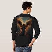 Gefallener Engel T-Shirt (Schwarz voll)