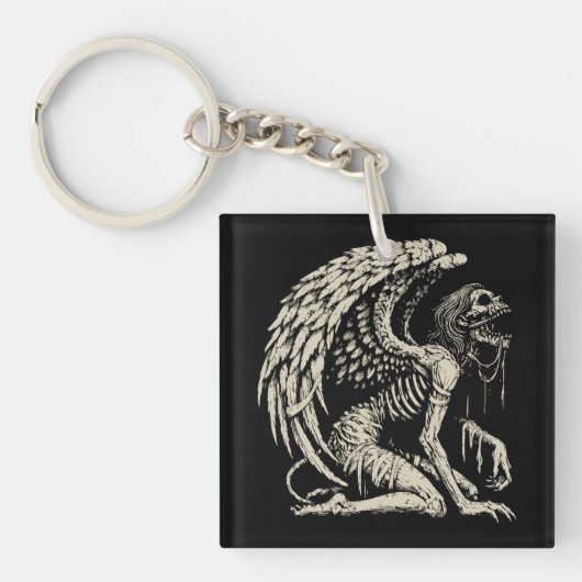 Gefallener Seraph Schlüsselanhänger (Vorderseite)
