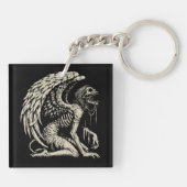 Gefallener Seraph Schlüsselanhänger (Rückseite)