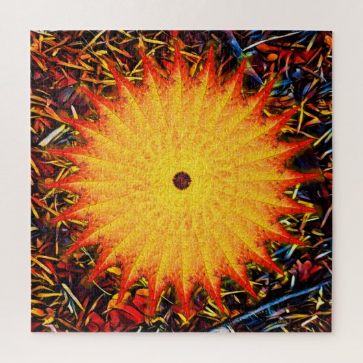 Gefallener Sonnenschein Puzzle (Vertikal)