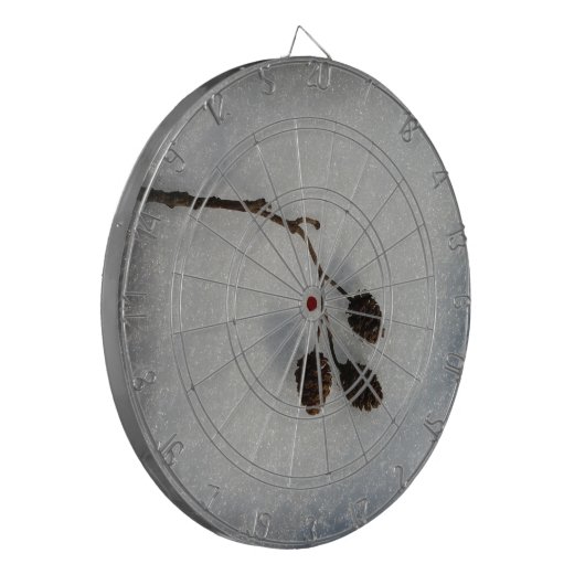 gefallener Zweig Dartscheibe (Vorderseite Links)