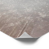 gefallener Zweig Poster (Ecke)