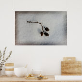 gefallener Zweig Poster (Küche)