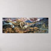 gefallenes Demon-Substrat Poster (Vorne)