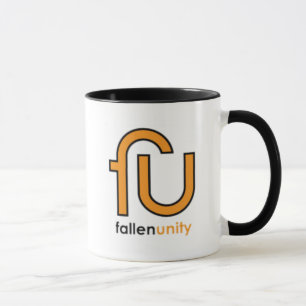 Gefallenes Einheits-Logo RJ2 Tasse