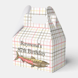 Gefälligkeit/Geschenkboxen - Chinook Lachs auf Kar Geschenkschachtel